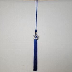 Oak Hall Large Royal Blue Tassel w/ Bling "23"